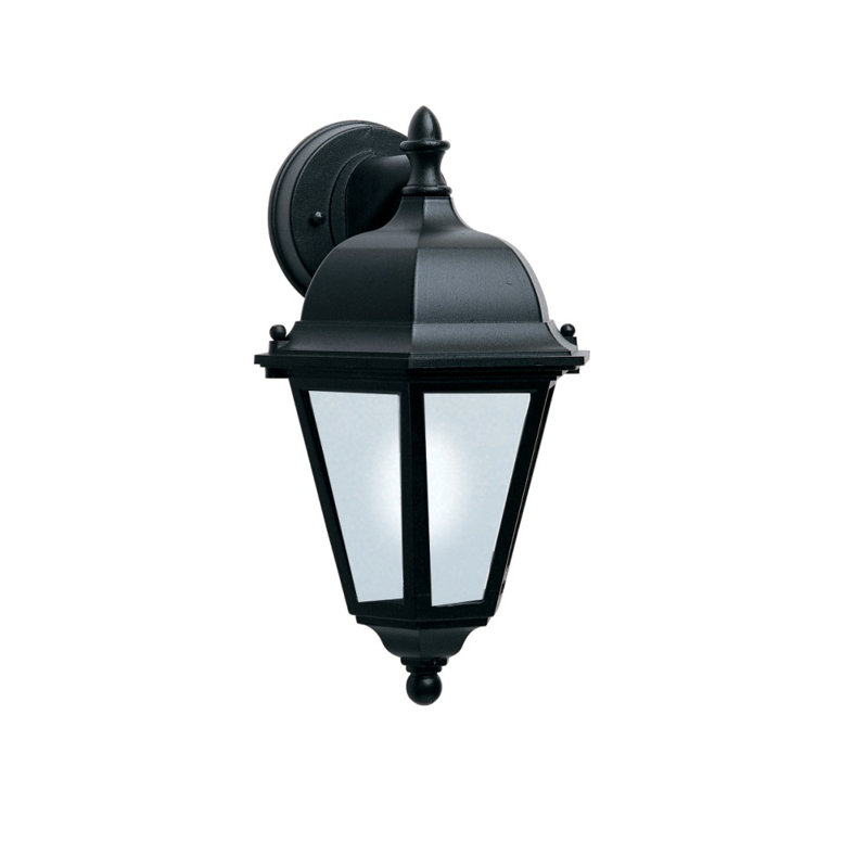 Treshawn Aluminum Wall Light, Black