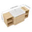 Ensemble de meuble-lavabo simple 48 po avec plateau en céramique Walden-487893119-498459497