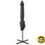 Jazlynn 250cm X 250cm Rectangular Lighted Cantilever Parasol-1597879256