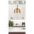 Hempstead 1-Light Dimmable Dome Pendant-1953057659