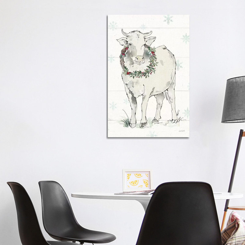 Modern Farmhouse X Christmas by Anne Tavoletti - Wrapped Canvas Print, 101.6 cm H x 66.04 cm W