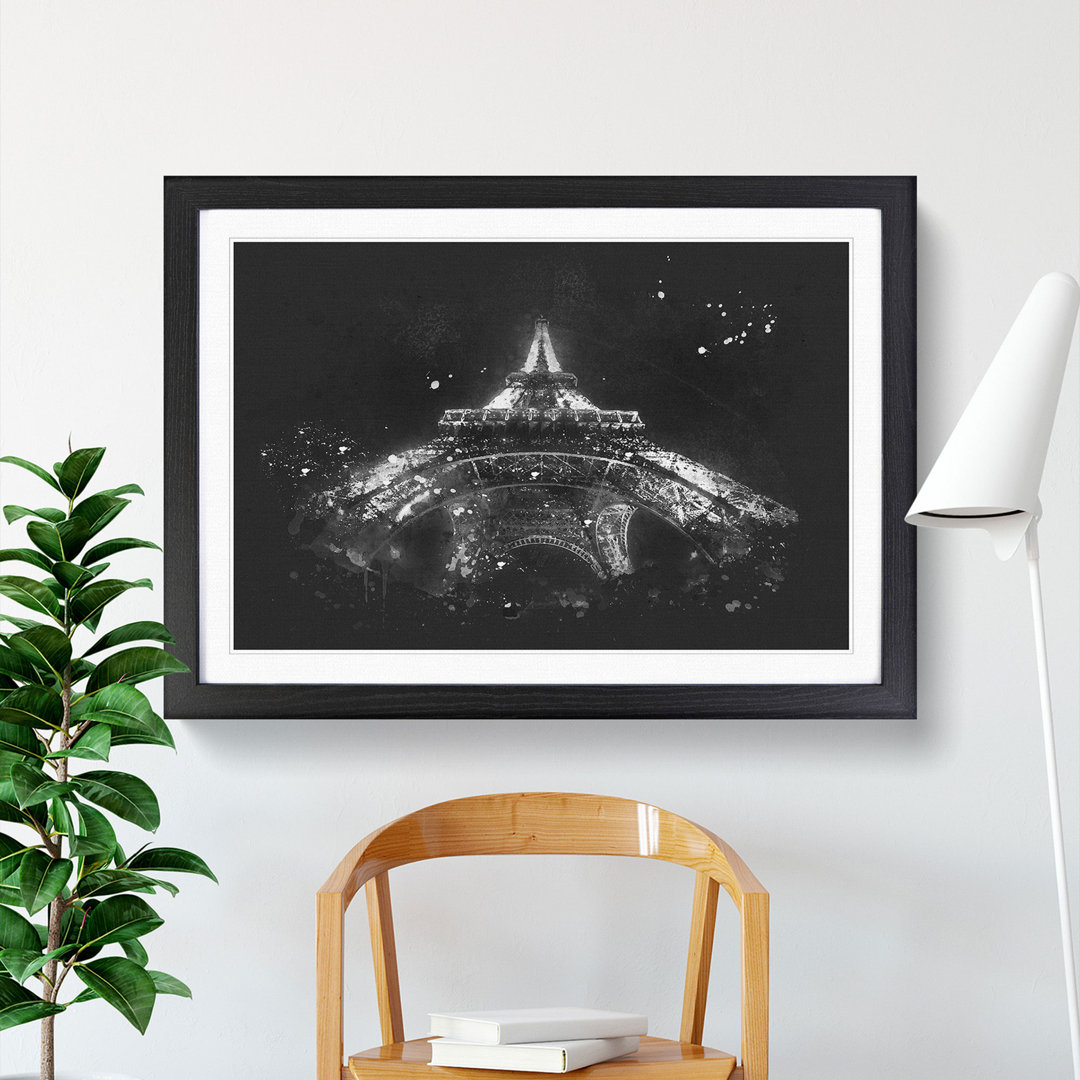 Eiffel Tower Vol.5 - Picture Frame Graphic Art