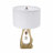 Table Lamp With White Drum Shade