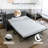 Rosely 77.9" Queen Vegan Leather Sleeper Sofa-1689216628