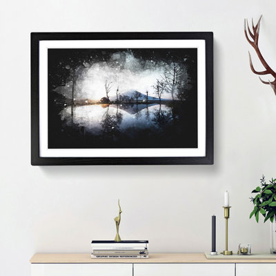Mount Fuji In Fujinomiya Japan - Single Picture Frame Print on MDF
