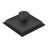 DryShield 6" Matte Black square grid drain-126309768