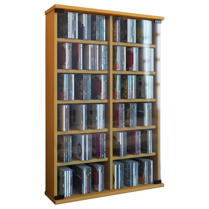 91.5cm H Media Cabinet, Beech