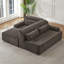 Canapé modulaire en L Chenille, design minimaliste, canapé-lit confortable, sans assemblage-839803649