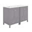 Meuble-lavabo 48 po avec tiroir divisé et tablette de porte double couche-241711364
