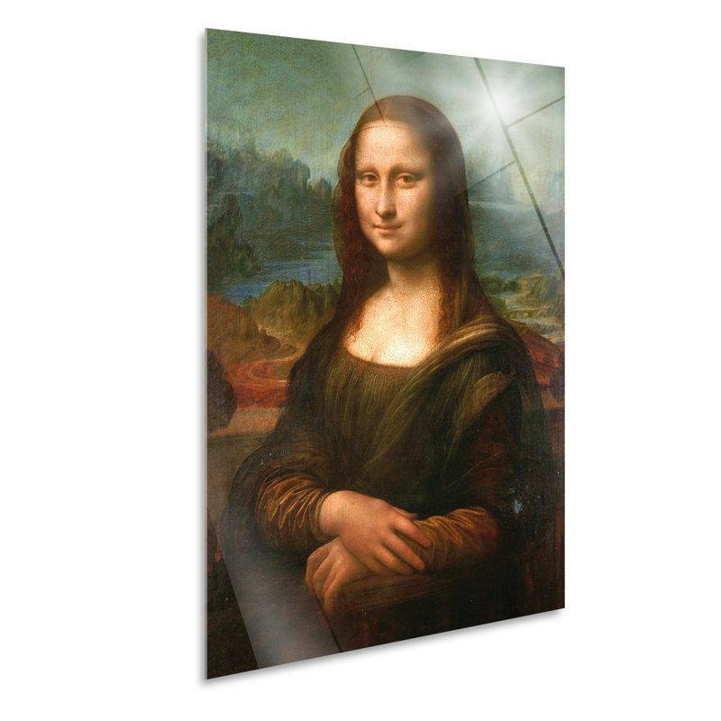 Mona Lisa 2 by Leonardo Da Vinci - No Frame Painting, Plastic/Acrylic, 100cm H x 70cm W