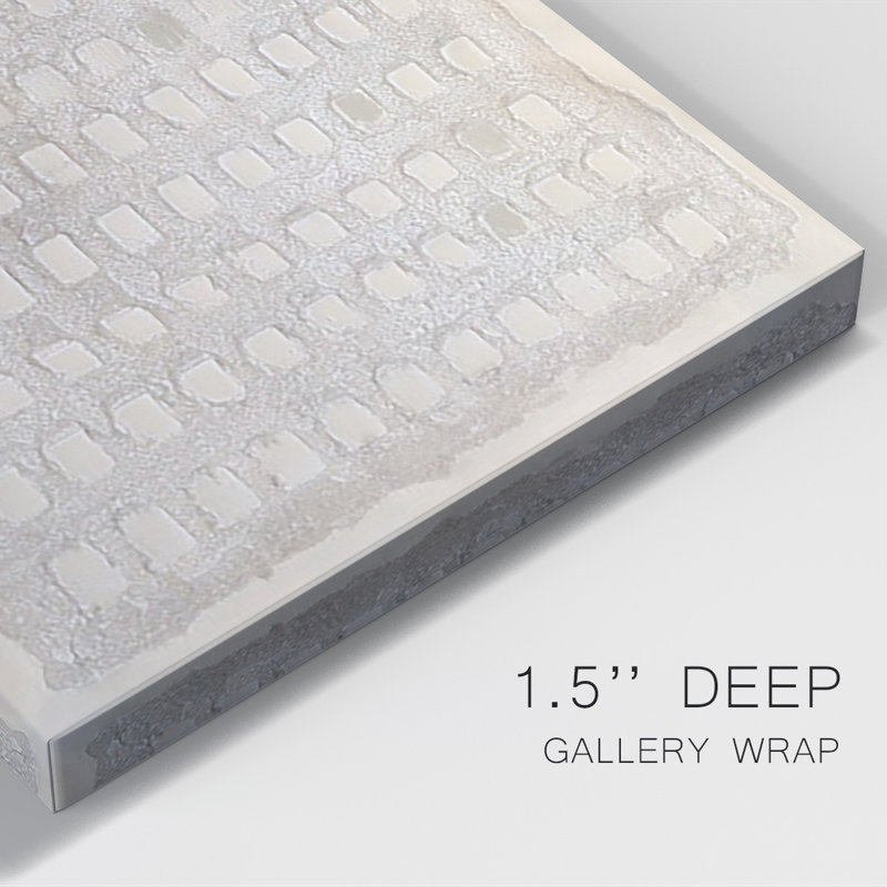 Pearl Punch Card II Premium Gallery Wrapped Canvas - Ready To Hang, 60" H x 40" W x 1" D