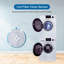 Laveuse 18 lb 1,9 pi³ 110V + sécheuse ventilée 4Cf Equator