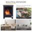 Belfry Heating 40cm W Black Bio-Ethanol Stove