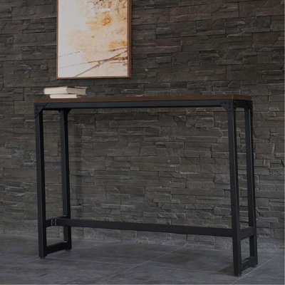 Minimalist Contemporary Industrial Bar/Cocktail Logan Table