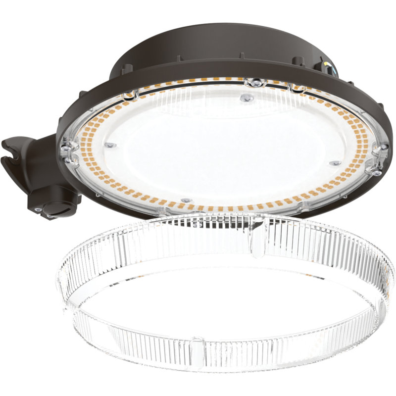 Dark Bronze 11" Aluminum LED Outdoor Security Light