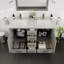 Meuble-lavabo double 48 po London-225845428
