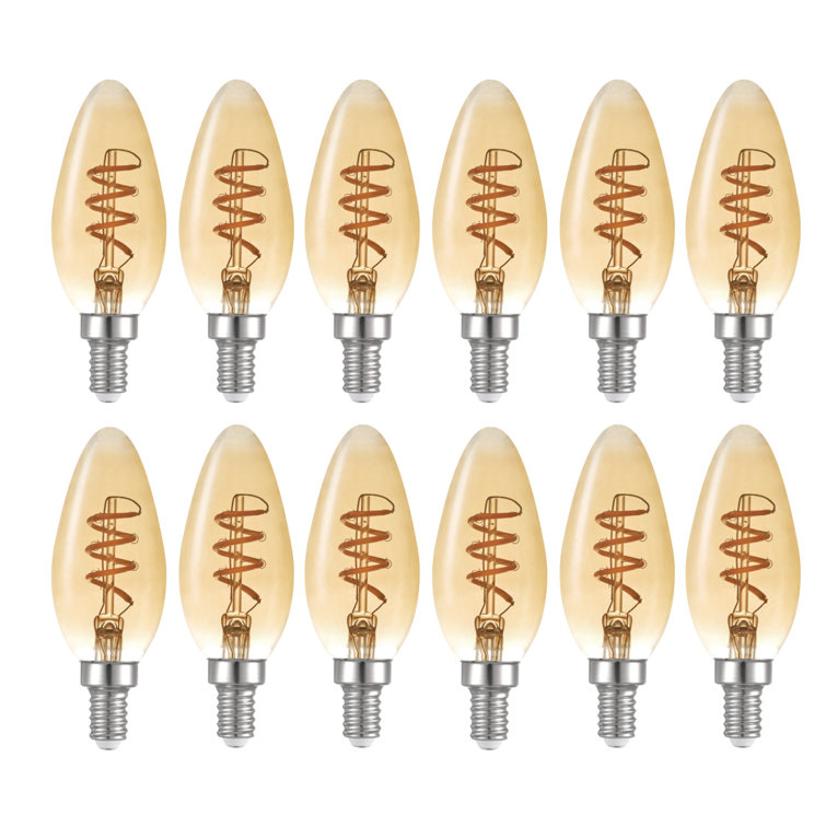 Jimeto Equivalent E12/Candelabra Dimmable LED Bulb