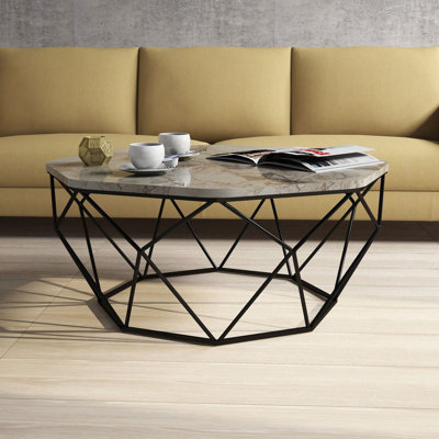 Table basse à cadre Klondike
