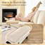 4 Seater Corduroy Sofa-254720261