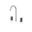 Acquaco Linki Io Deck Mount Three-Hole Widespread Bathroom Lavatory Faucet with 5-3/4'' Spout Reach-1896368022