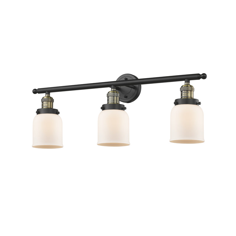 Chaparro Armed Sconce, Matte White Cased, 11" H x 30" W, Satin Gold