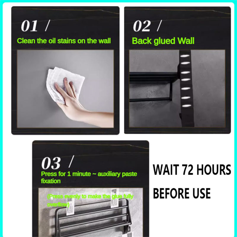 1 Wall Towel Rack