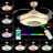 Reinu 38'' Ceiling Fan with LED Lights