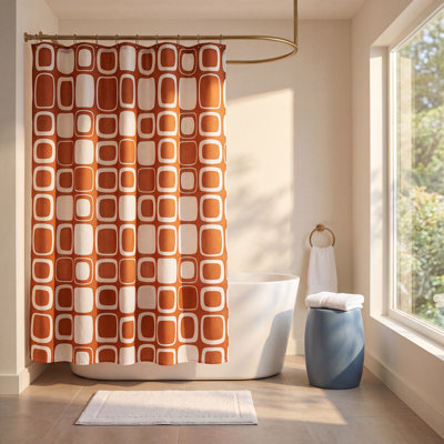 Mette Mid-Century Shower Curtain