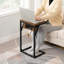 C Table End Table with Built-In Outlets