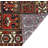 Khrystopher Bakhtiari Riley Red Rug
