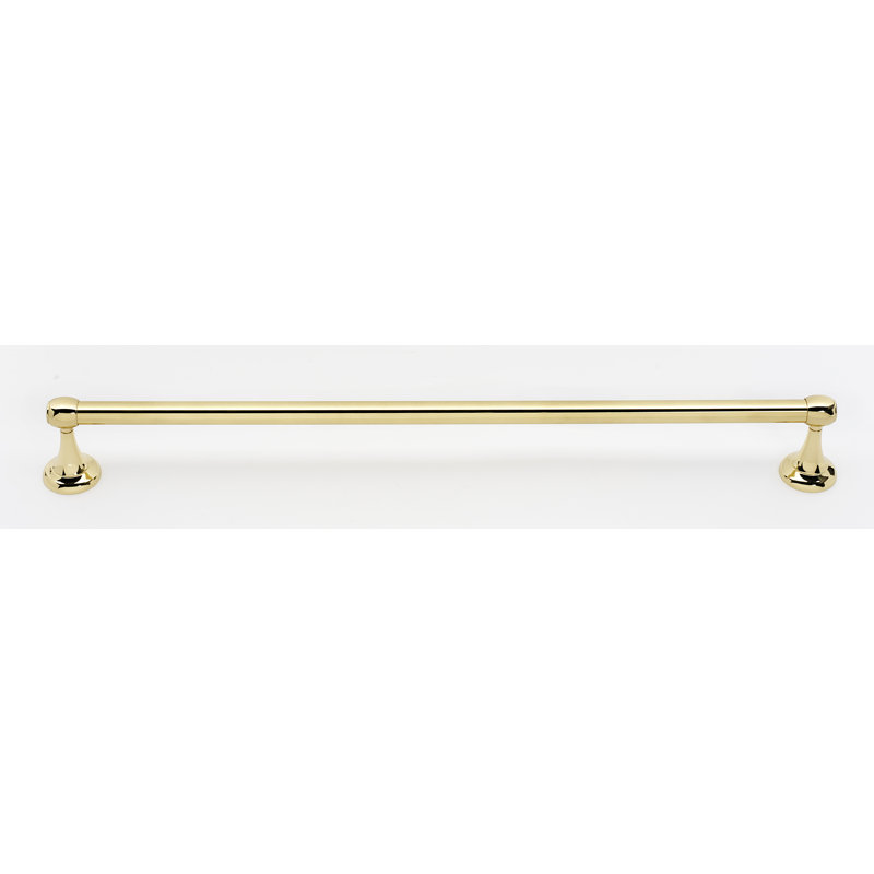 Royale Towel Bar, Polished Brass