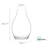 Kagan - Camden Vase - Clear