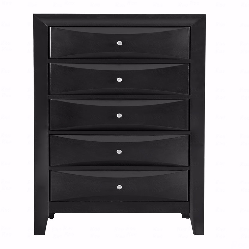 Commode Basic, Noir