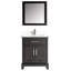 Ensemble de meuble-lavabo simple 30 po avec miroir Phoenix-92840981-265073934
