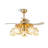 Isco Ceiling Fan with 5 Light Kit-1556495685