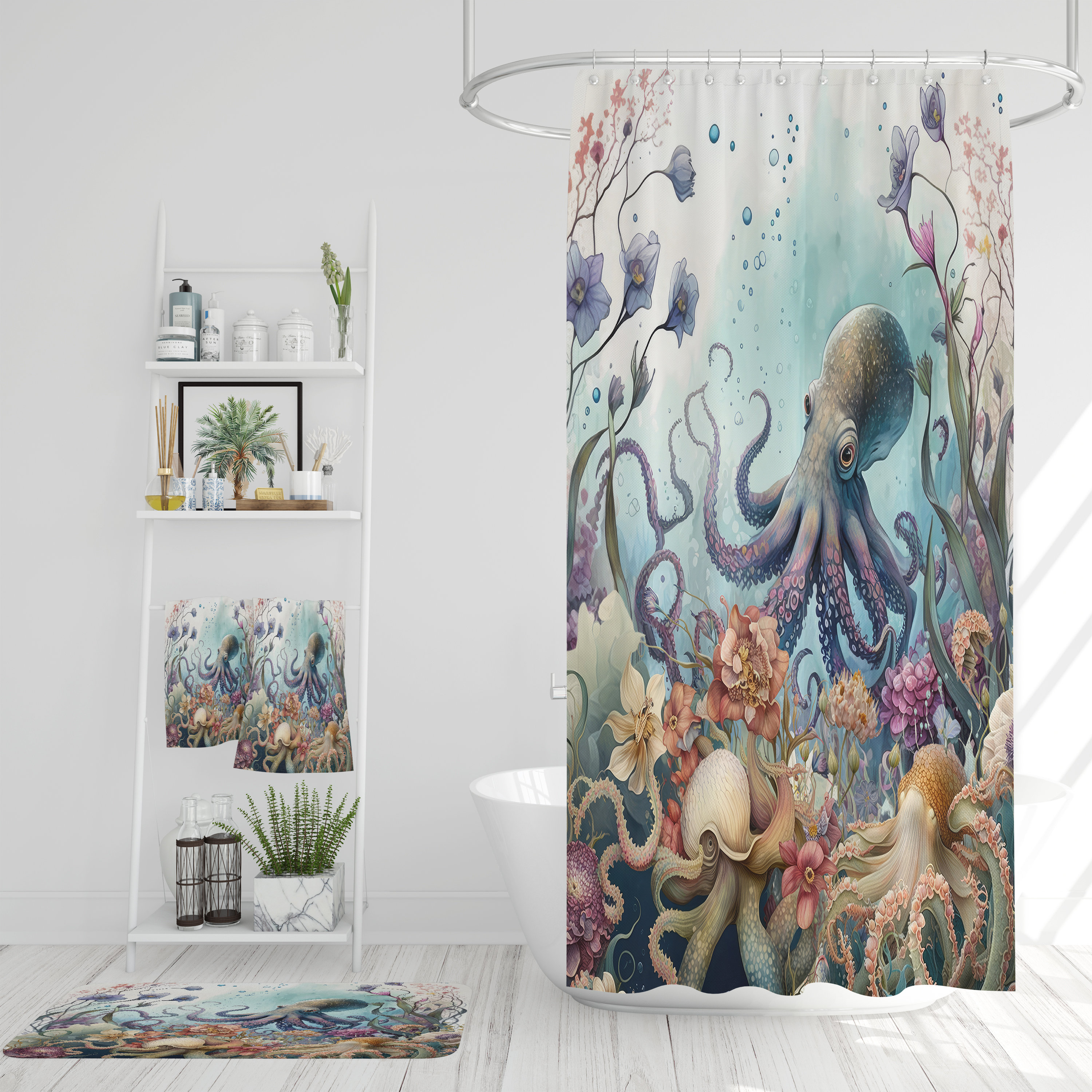 Folk N Funky Shower Curtain Wayfair