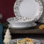 Ensemble de 4 bols à soupe Noritake Holly & Berry Gold, 7 1/2 po, 12 oz