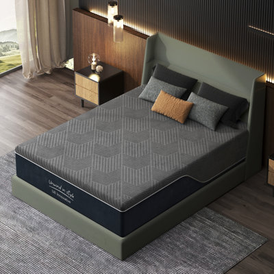 10 Inch Gel Memory Foam Mattress Full Size, Medium Firm Pressure Relief, CertiPUR-US Certified, with Removable Washable Cover, Mattress in a Box