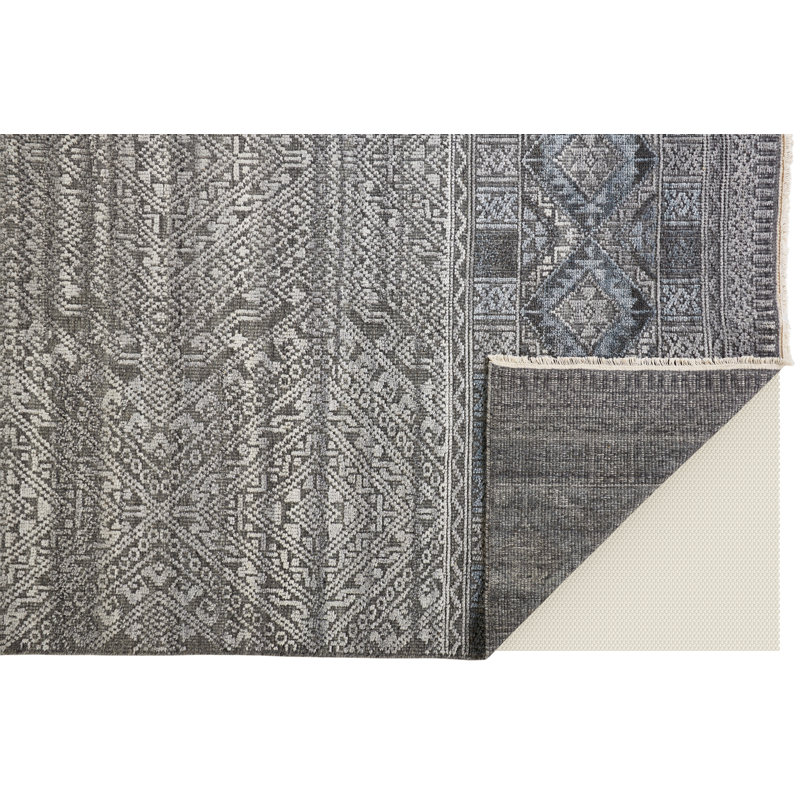 Authement Abstract Indoor Rug, Rectangle 3.6' x 5.6'