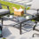Square Glass Outdoor , 42.5 " W 42.5 " D