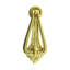 Ornamental Design Front Door Knocker Brass Finish Gate Knocker