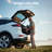 Lightweight Folding Powered Mobility Aid, Compact Portable Mobility Device for Adults