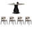 Modern Dining Table Sets.-111170600