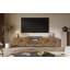 Meuble télé avec console de divertissement et rangement