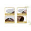 Ensemble de 3 tables basses gigognes avec plateau en verre