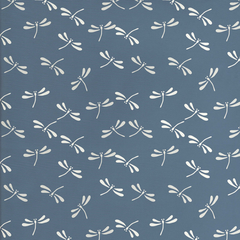 Tissu libellule, H 36 po x l 58 po x P 1 po