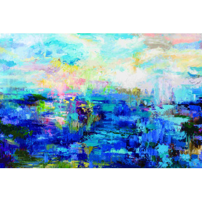 «Hope» par Jeanette Vertentes - peinture sur toile tendue