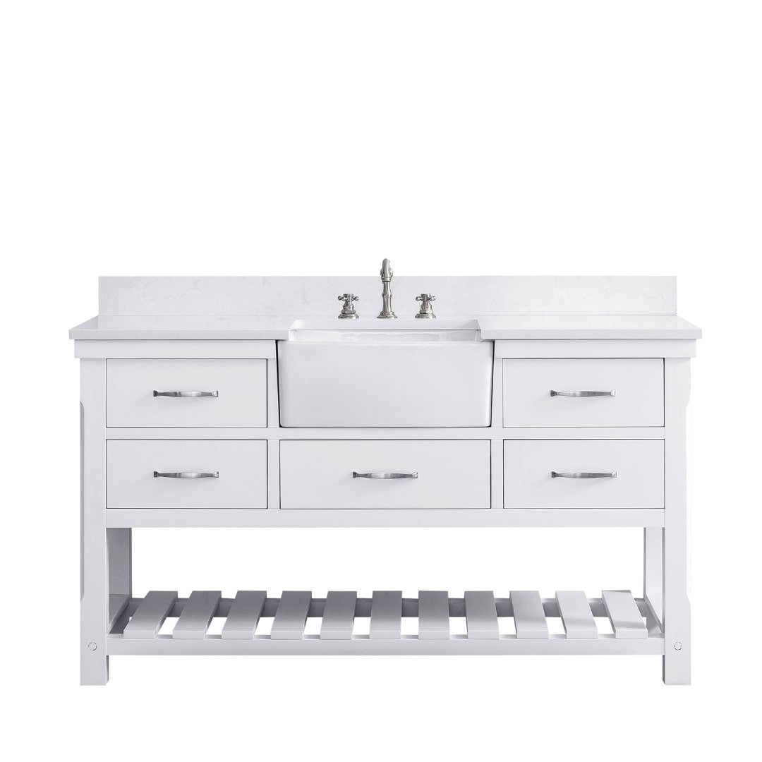 Rosana 60" Single Bathroom Vanity Set Gracie Oaks Base 