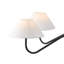 5 - Light Matte Black Chandelier Pendant