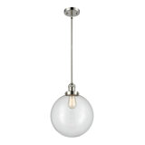 Luminaire suspendu sphère simple à 1 lumière Clermont